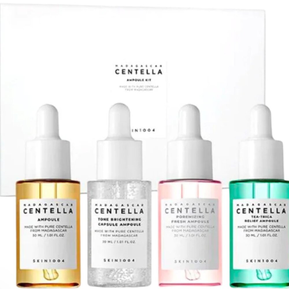 SKIN1004 - Madagascar Centella Ampoule Kit - 4 Piece Set (1 Set) - Picture 3 of 6